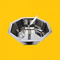 Hot pot separated into two sections/Stainless steel Hot pot with divider  9