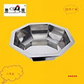 stainless steel Octagonal shape