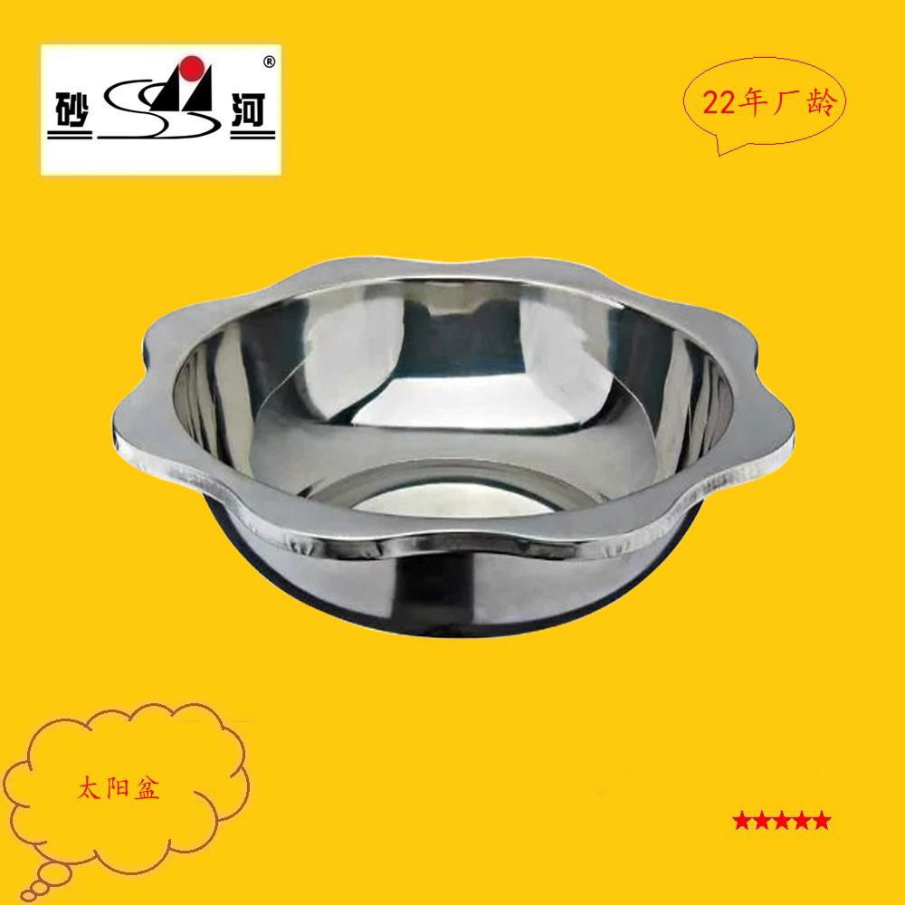 Lotus shape shabu shabu pot,available in various sizes and shape