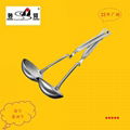 Tableware stainless steel slotted spoon soup spoon strainer ladle colander 1