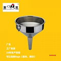 s/s Hardware hopper tapered type funnel household kitchen ware from China 2