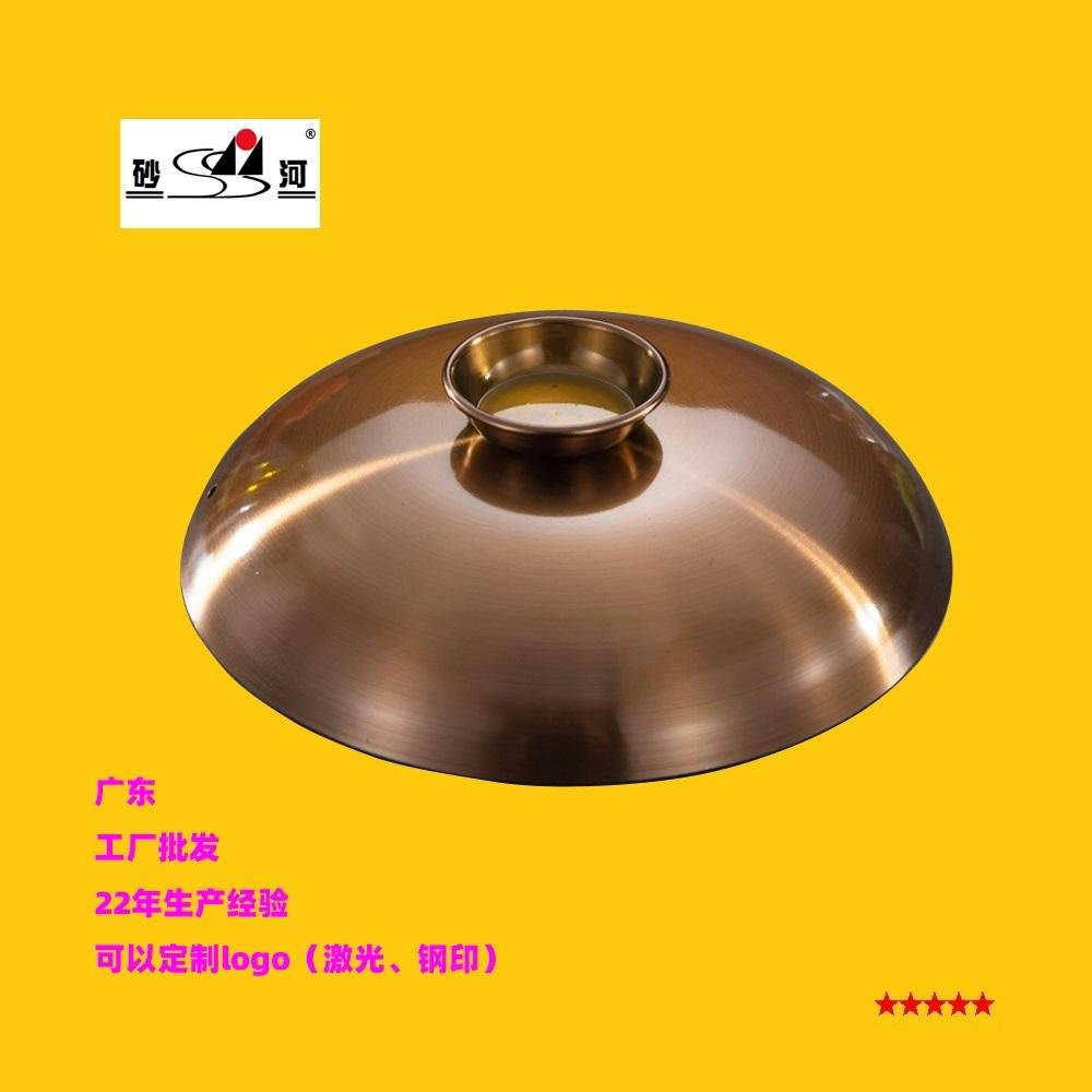 Restaurant Hot Pot with Lid Stainless Steel Home Cooking Soup Pot 