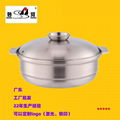 stainless steel hot pot pot casserole with various shapes