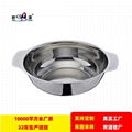 Rice Noodle Casserole Hot Sale S/S Cookerware Hot Pot Use for Gas Cooker