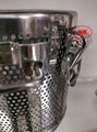 factory direct sales stainless steel perforated soup spice basket Housewear  8