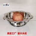 kitchen diameter 40cm s/s lotus basin seafood hot pot Available induction cooker 2