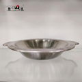 Hight quality Cooking Stainless Steel hot pot with Partitions (4 Compartment)