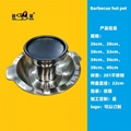 Cookerware S/S Pan with Teppan  BBQ Hot Pot Use for Gas cooker Stove