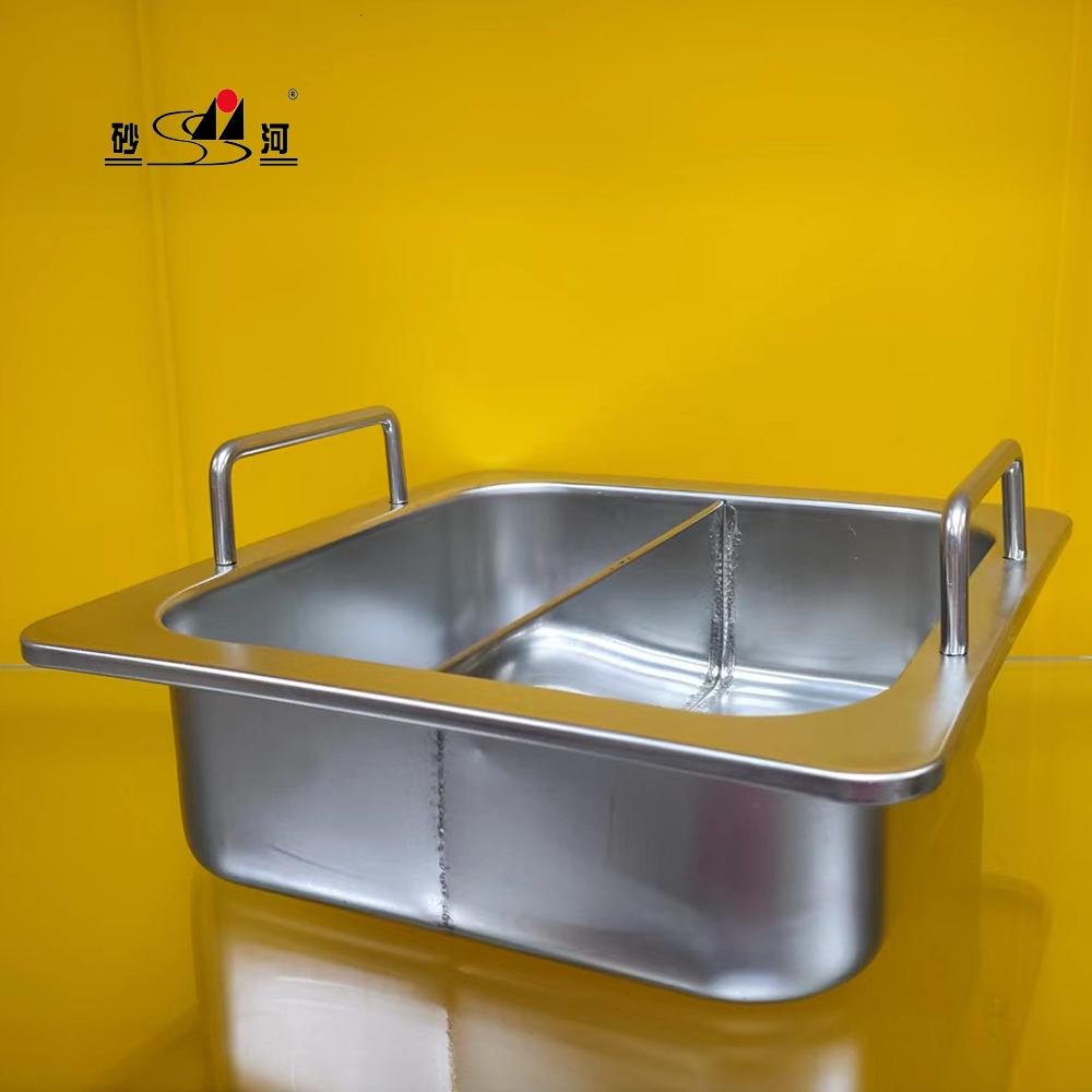 OEM made to order customized Common Use s/s hot pot for hot pot restaurant 9