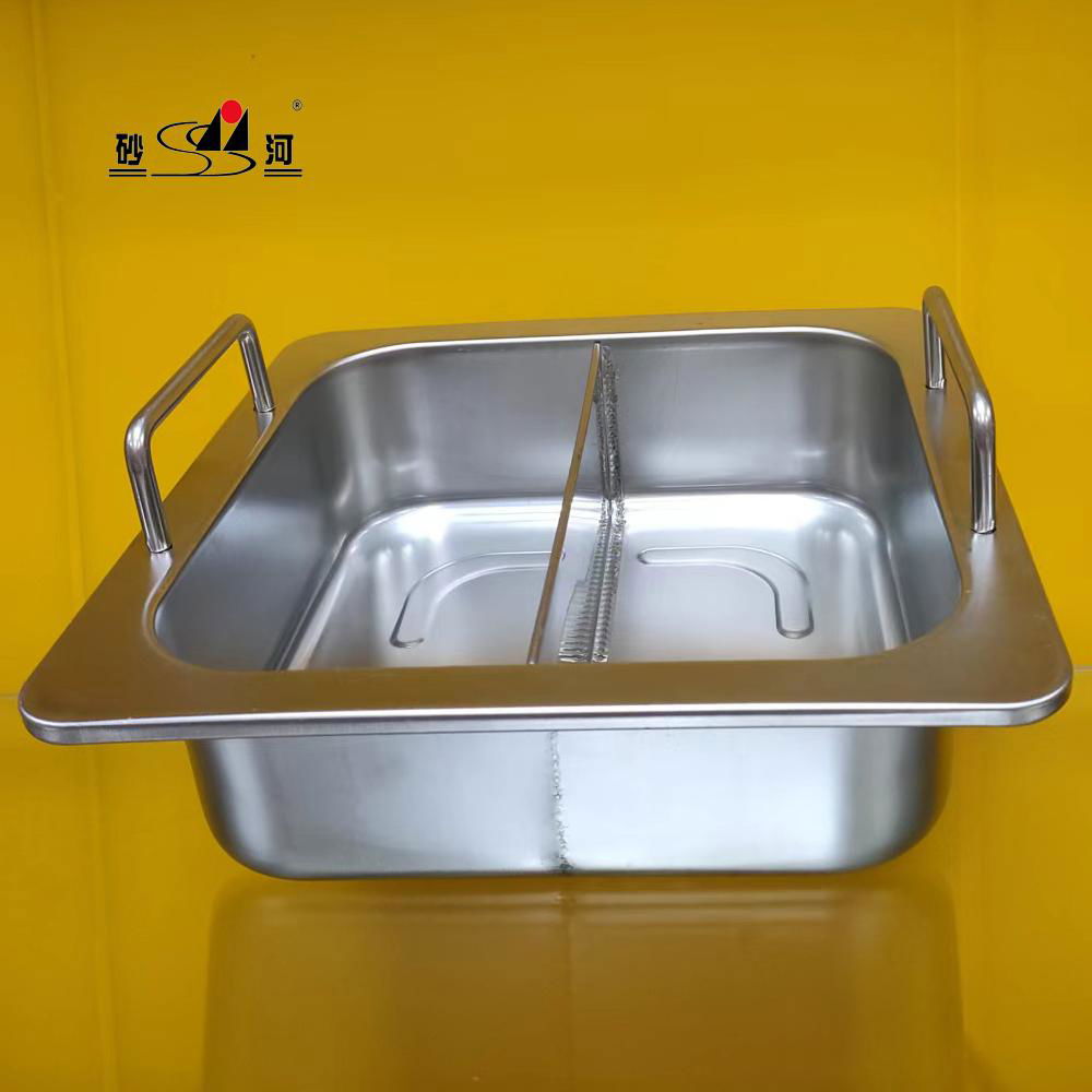 OEM made to order customized Common Use s/s hot pot for hot pot restaurant 2