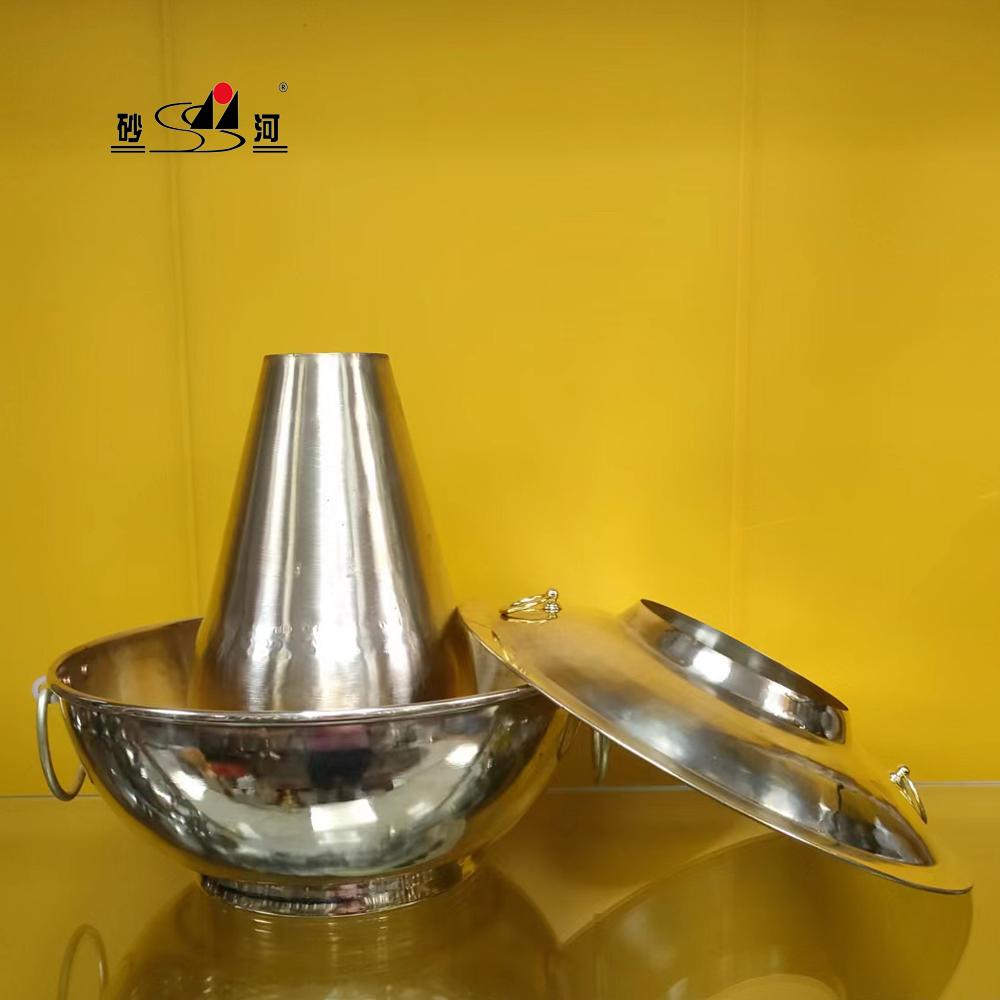 仿古式燒碳銅制火鍋 銅制品 4
