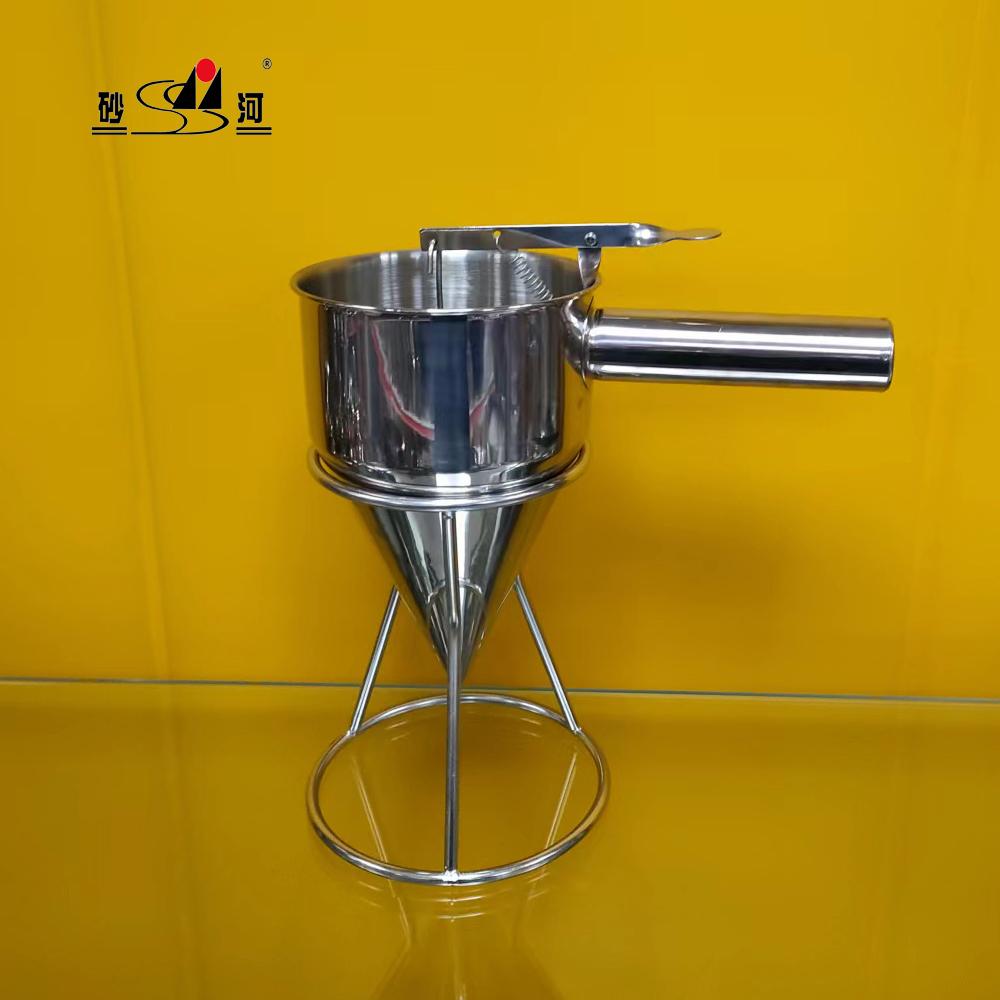 S/S High Quality Kitchen Equipment Dinner Tapered Sirup funnel Pastry supplies 3