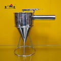 S/S High Quality Kitchen Equipment Dinner Tapered Sirup funnel Pastry supplies