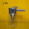 S/S High Quality Kitchen Equipment Dinner Tapered Sirup funnel Pastry supplies