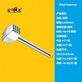 18/8 stainless steel meat hammer