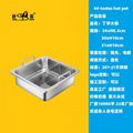 Stainless steel Square Basin separated