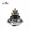 Stainless steel four layer hot pot  Four layer Stainless steel hot pot