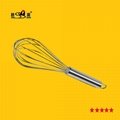 Egg Whisk With Stainless Steel Handle/ Handheld Mixer Stirring Tool/Egg beater 2