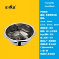 Stainless Steel Pot with Partitions (4