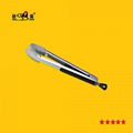 stainless steel food tongs,Food folder,Soft Grip Tongs