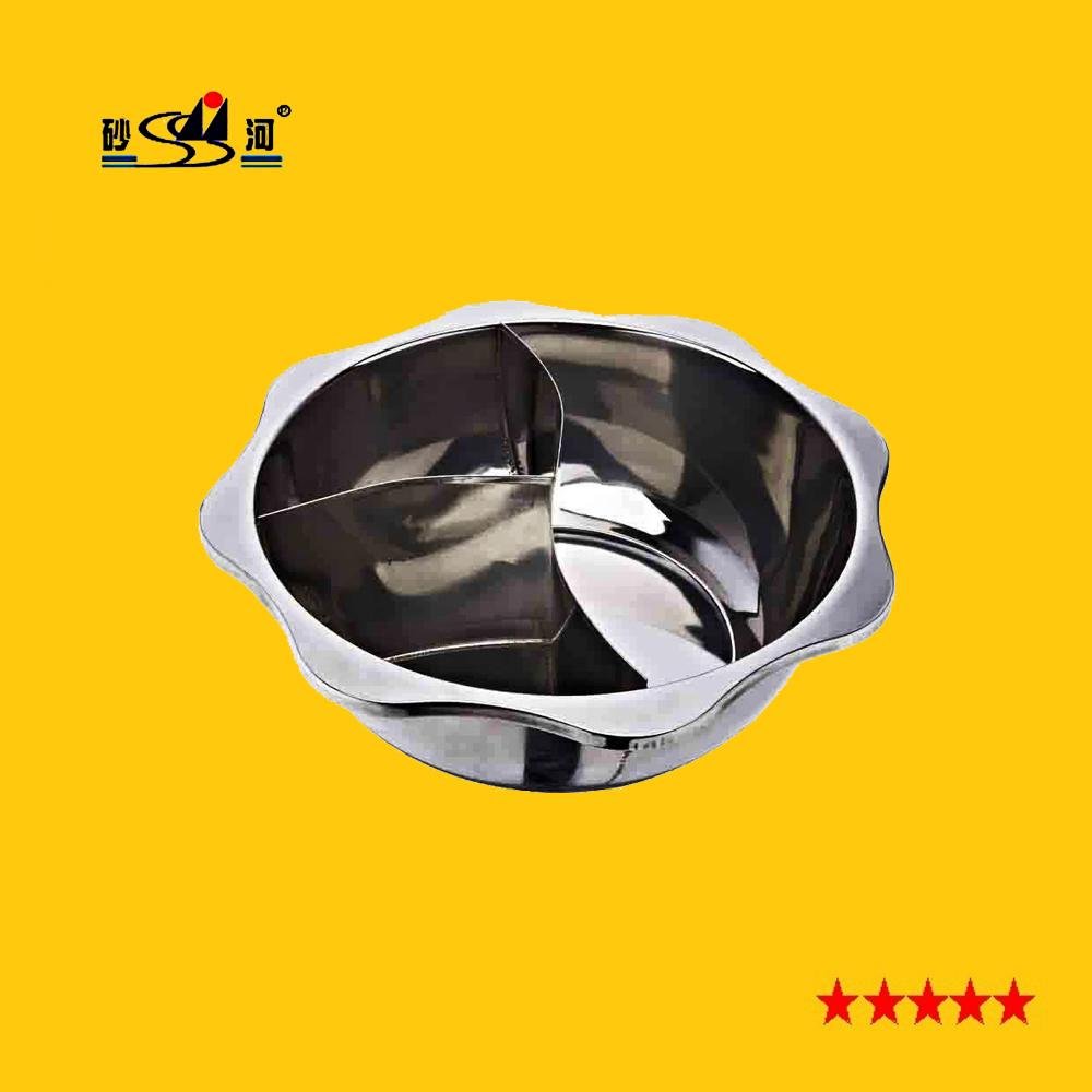 Induction cooker pot with Partition T shape Available Electric Cooking Utensils 2