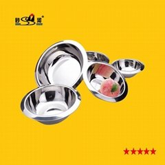 tableware pan stainless steel anti side bowl mutiple sizes available