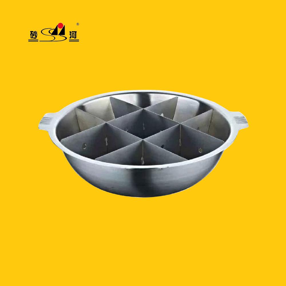 stainless steel hot pot sudoku cook ware factory direct made in China