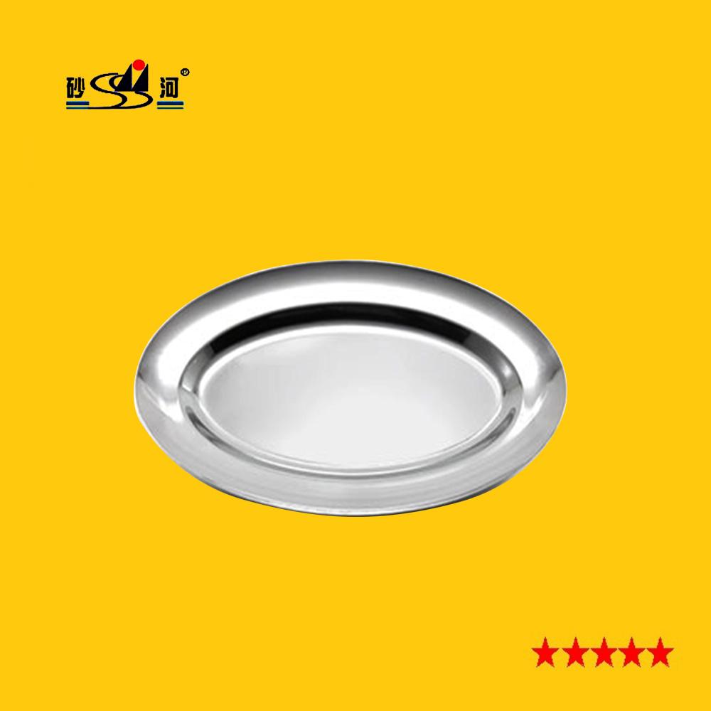 Ellipse  Plate,Ellipse  Tray,Stainless Steel Ellipse Shape Tray,Fish Tray