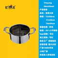 High Quality Kitchen Utensils Manufacturer Cooking Stock Pot with Glass Lid 6