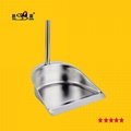 Household New Design Detachable Cleaning Stainless Steel Dustpan with Handle 3