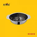 Rice Noodle Casserole Hot Sale S/S Cookerware Hot Pot Use for Gas Cooker
