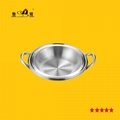 hotsale cook ware s/s double handle