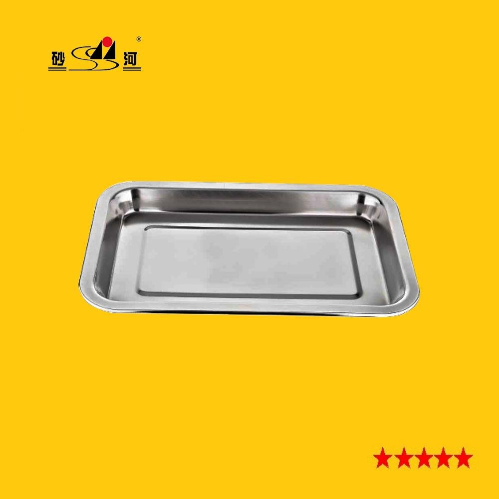 Square basin,tray,stainless steel squre plate,Rectangular plate