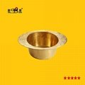 Foot spa bowl Brass foot wash basin foot spa bucket 1