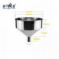 Food Grade Stainless Steel 304/316L Funnel Conical Hopper Hardware 2