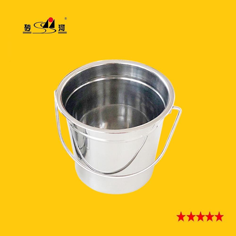 stainless steel metal french fries pails for western restaurant,made in China 3