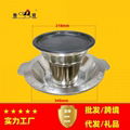 Cookerware S/S Pan with Teppan  BBQ Hot Pot Use for Gas cooker Stove