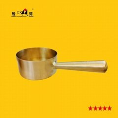 黄铜水勺加厚铜水瓢