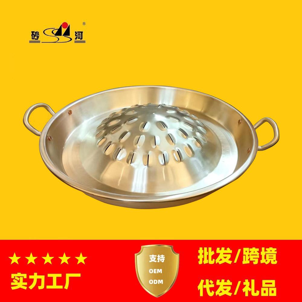 泰式涮烤火鍋商用黃銅涮烤鍋 3