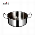 cookerware Induction Cooker s/s soup pot  Available Electric Cooking Utensils