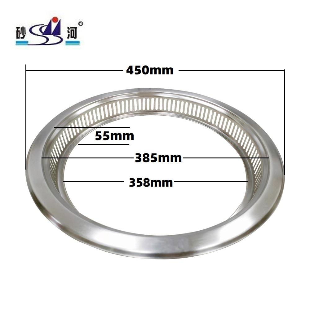 加厚不锈钢净化无烟火锅锅圈45cm餐饮火锅圈生产工厂地址在哪里 3