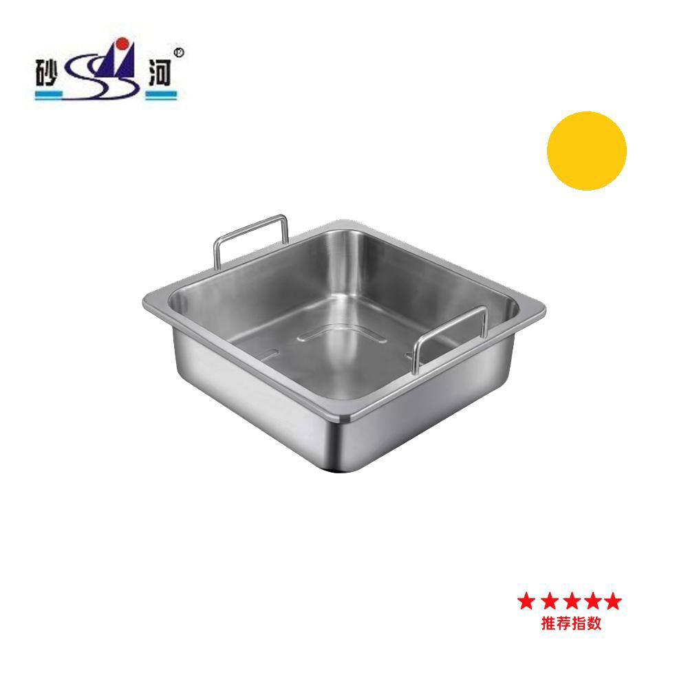 Square built in type hot pot table spare parts Commercial shabu shuba Hot Pot  5