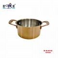 Cooking pan S/S copper color soup pot Buy hot pot Looking for Shahe 2