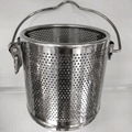 Kitchen supplies 304 stainless steel soup slag basket spice seasoning basket 18