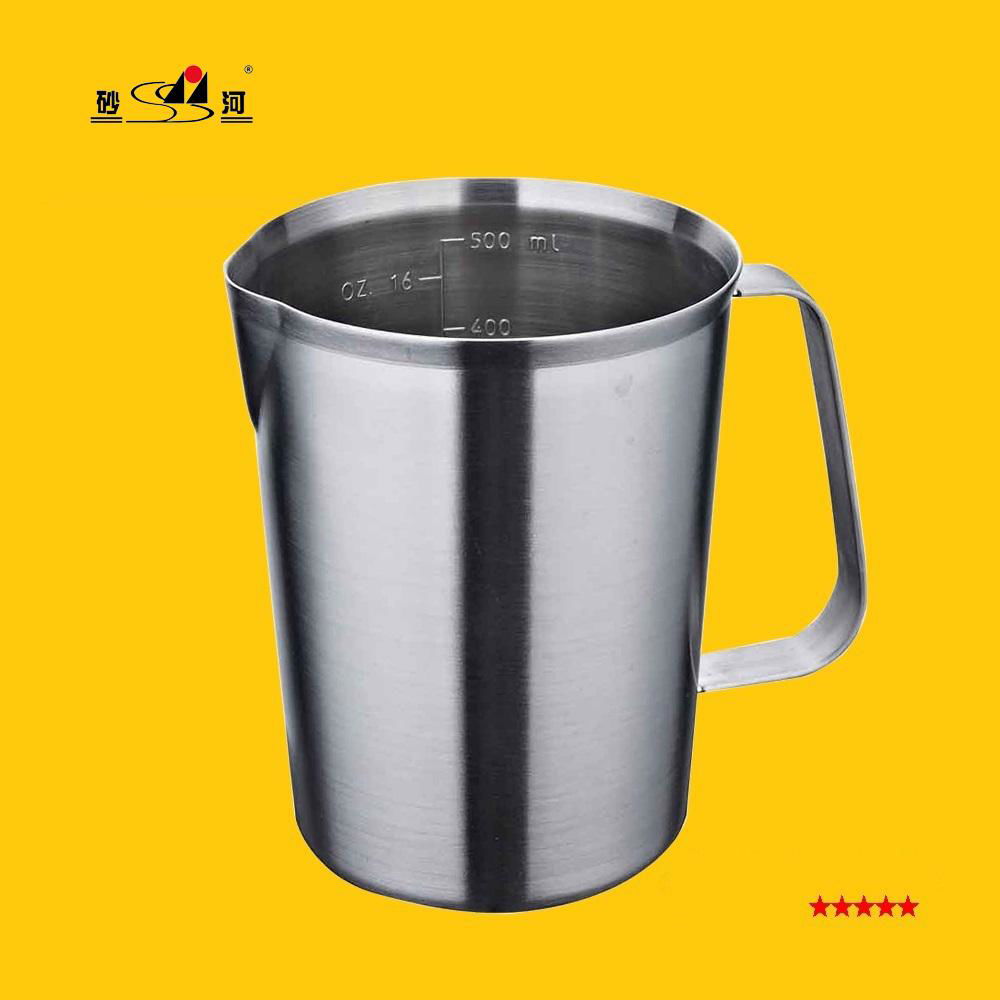 stainless steel  measuring cups with inner scale