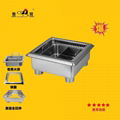 Square built in type hot pot table spare parts Commercial shabu shuba Hot Pot  4