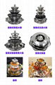 Quintuple storey combination hot pot/5-Tier Pagoda Steamboat with Grill
