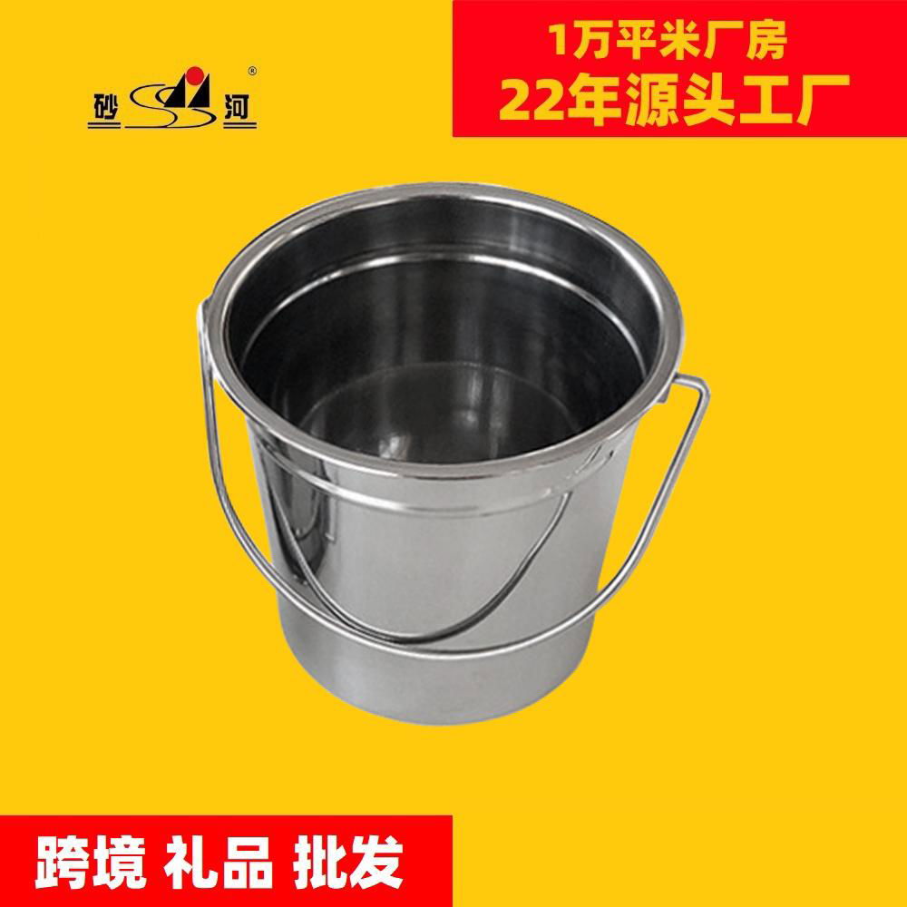 stainless steel metal french fries pails for western restaurant,made in China 4