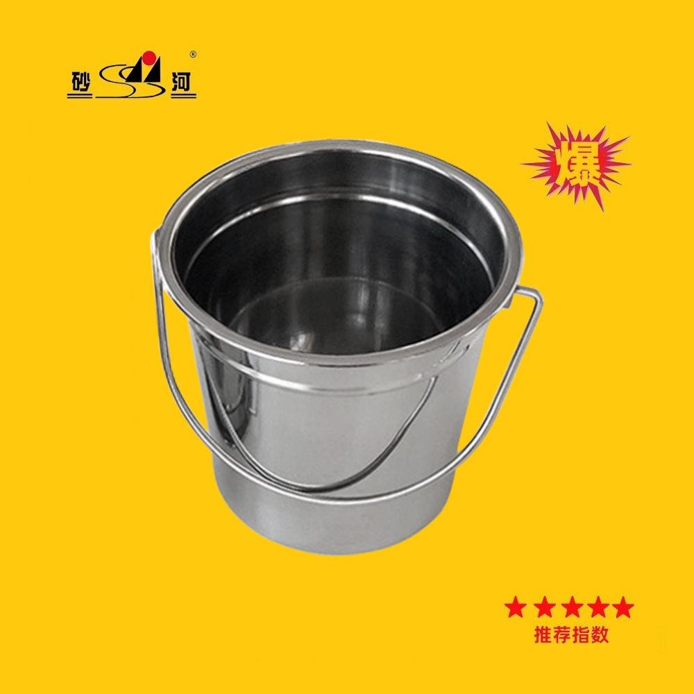stainless steel metal french fries pails for western restaurant,made in China 3