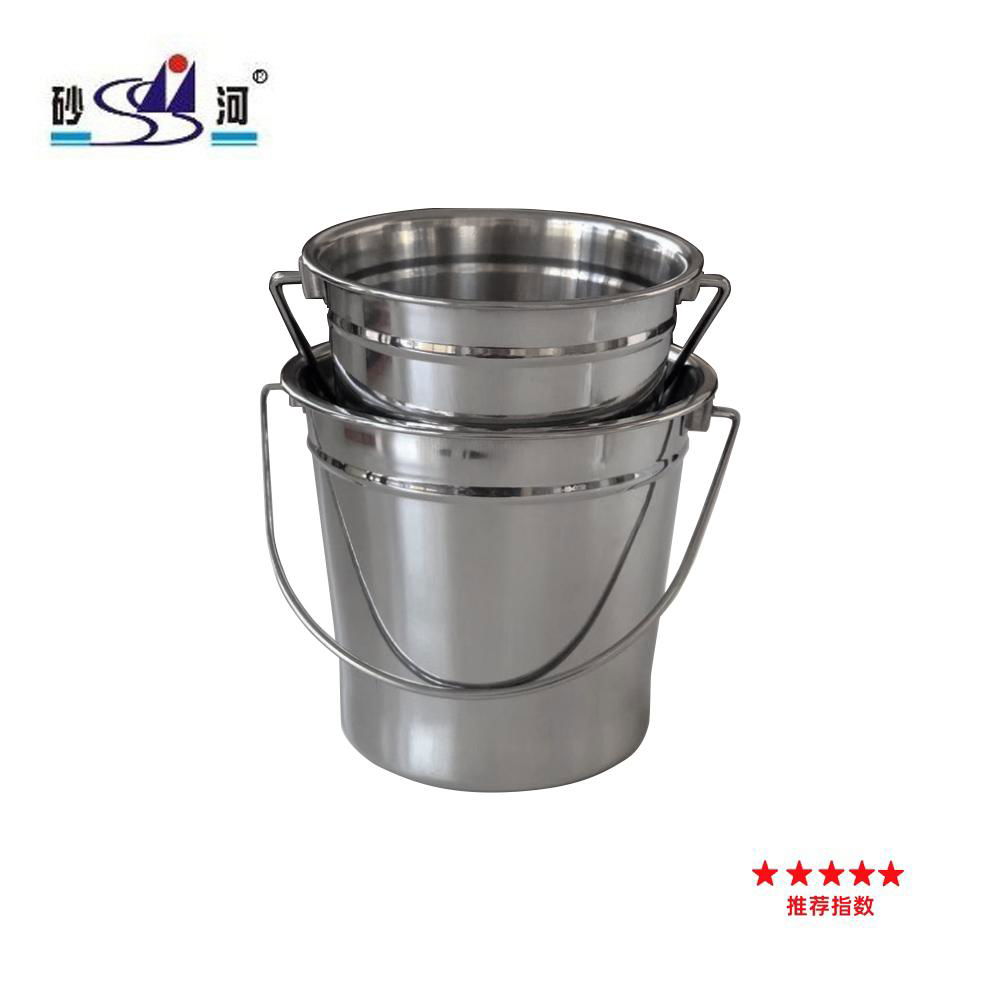 stainless steel metal french fries pails for western restaurant,made in China 5